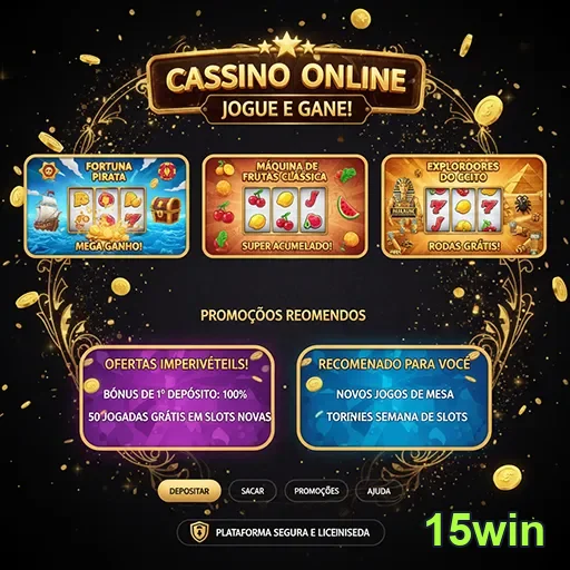 Exibição de jogos de casino sob conformidade legal